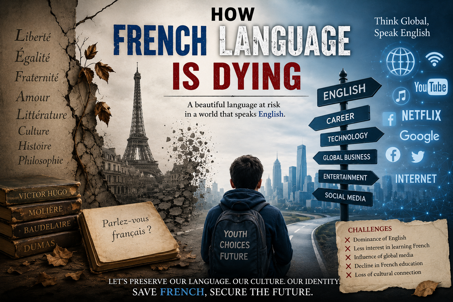 You are currently viewing French Language and its slow Death